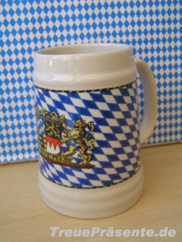 Bierkrug Bayernwappen