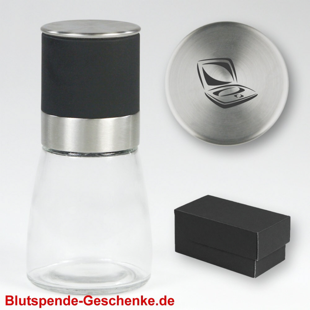 Blutspendegeschenk Gewürzmühle