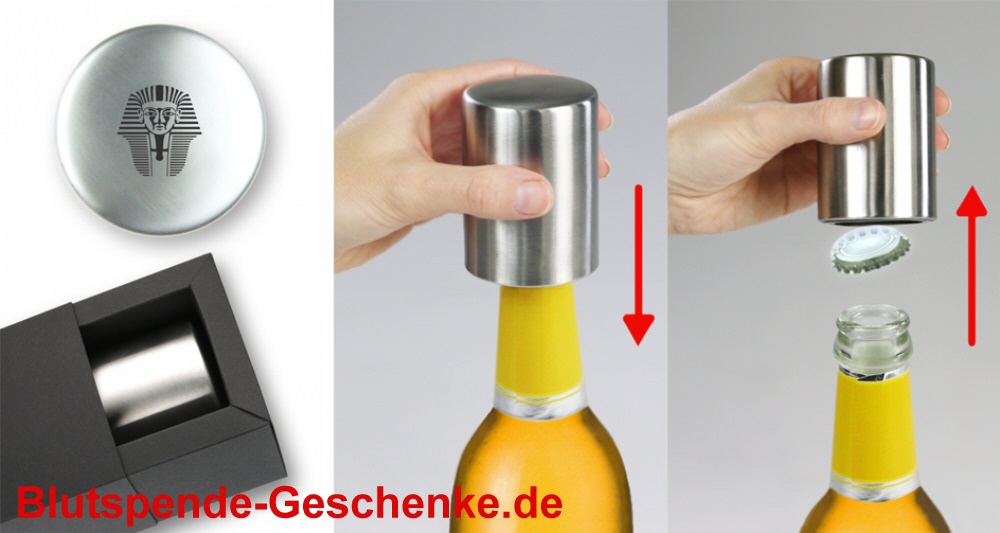 Blutspendegeschenk Kapselheber