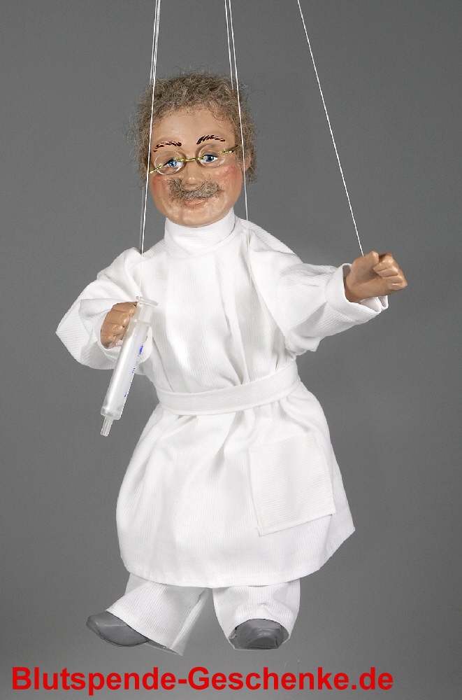 Blutspendegeschenk Marionette