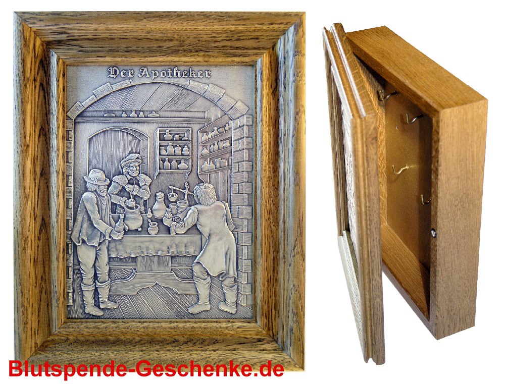 Blutspendegeschenk Schlüsselkasten
