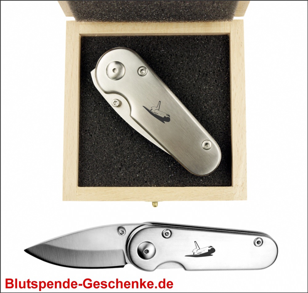 Blutspendegeschenk Taschenmesser