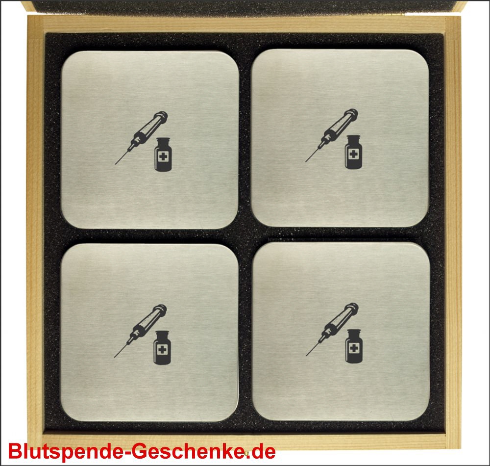 Blutspendegeschenk Untersetzer