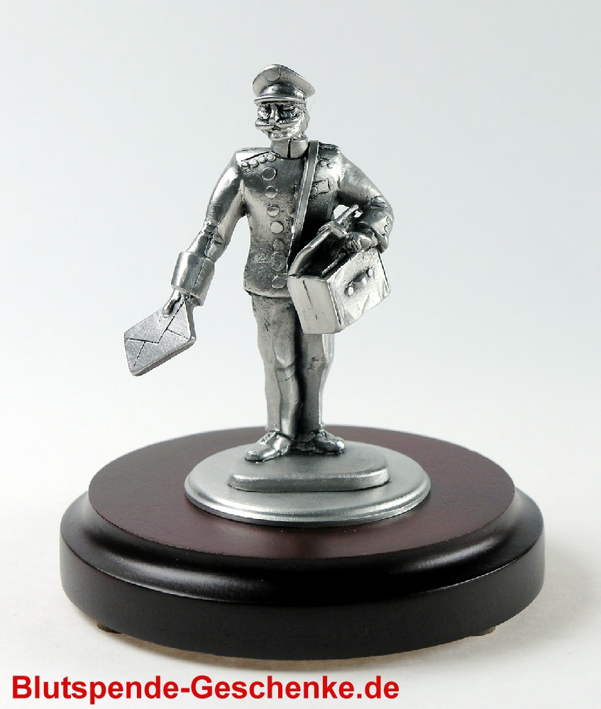 Blutspendegeschenk Zinnminiatur